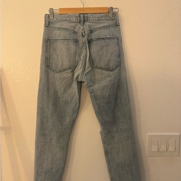 Agolde Jamie Light Wash Jeans - Picture 6 of 10